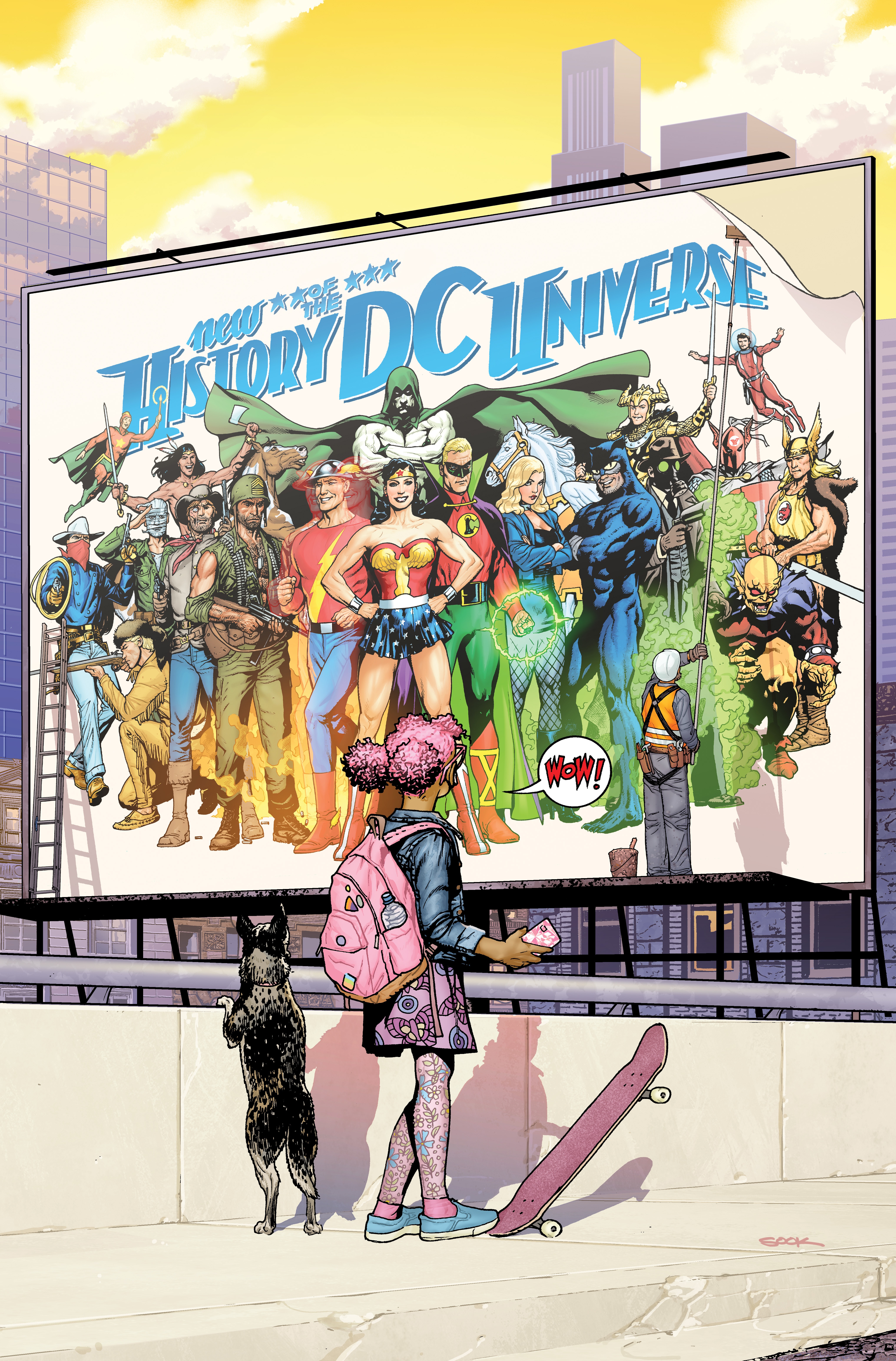 DC unveils a bold timeline in 'New History of the DC Universe