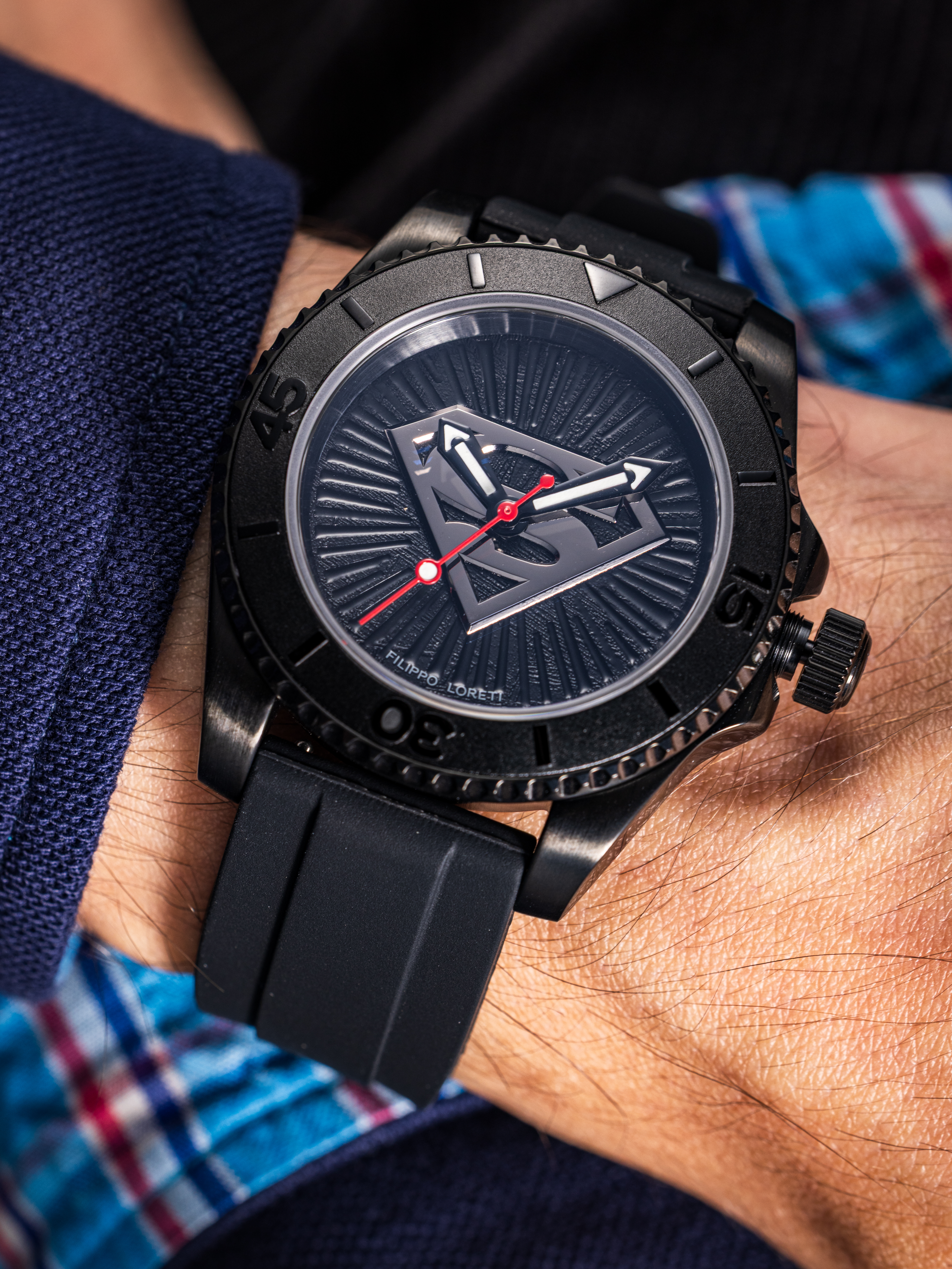 A hero in horology: Filippo Loreti and DC Comics unveil 'Watches